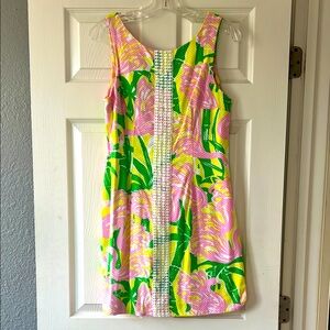 Lilly Pulitzer for Target 20th Anniversary Collection Fan Dance Flamingo dress